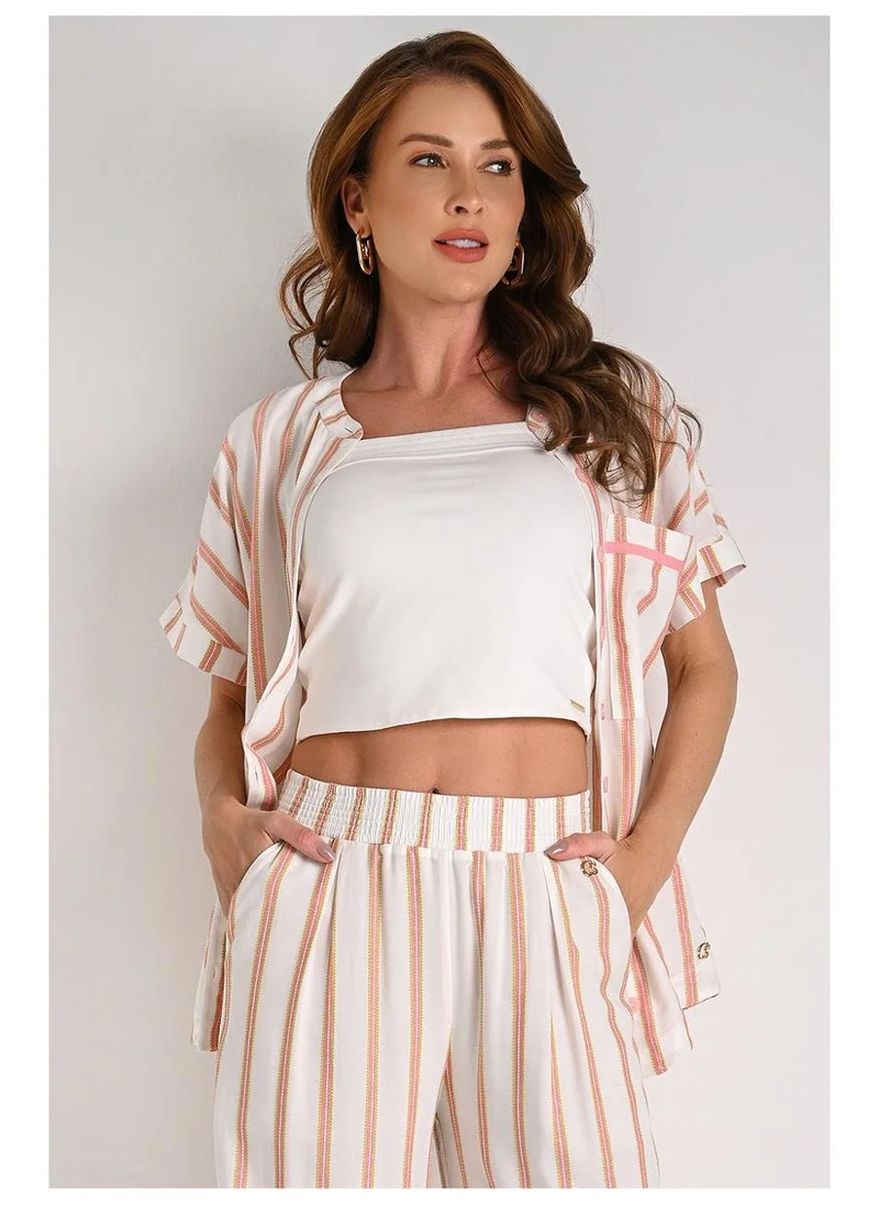 Carmen Steffens  Elongated Shirt with Rounded Hem for Women | Best Price UAE