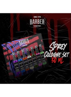 barber marmara Marmara Barber Classic Cologne Mix Set - 7 Bottles X 1.69 Fl. Oz (50Ml), Cologne Set, Eau De Cologne, Spray Bottle Cologne, Travel Size After Shave Cologne Set  - Image 2