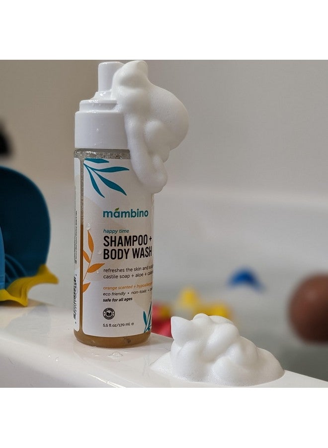 Mambino Organics Mambino Organics Baby & Kids Bath Set - Organic Colloidal Oatmeal Bath Soak, Happy Time Shampoo & Body Wash, Soothe Me Shampoo & Body Wash - Cruelty-Free & Vegan Bath Products - Image 4