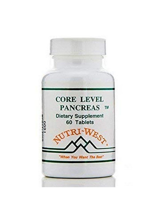 Nutri-West Core Level Pancreas - 60 Tablets by Nutri West - Image 1