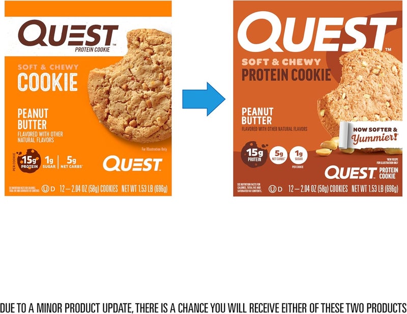 Quest Protein Cookie, Peanut Butter - Image 2