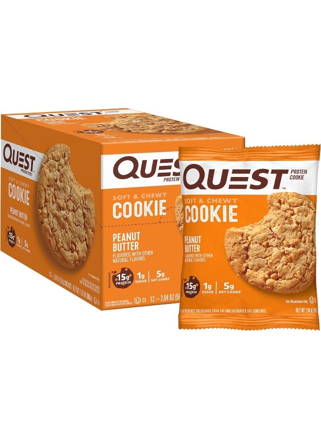 Quest Protein Cookie, Peanut Butter - Image 1