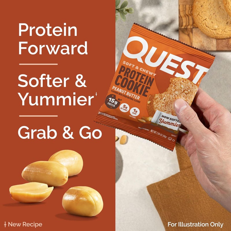 Quest Protein Cookie, Peanut Butter - Image 4