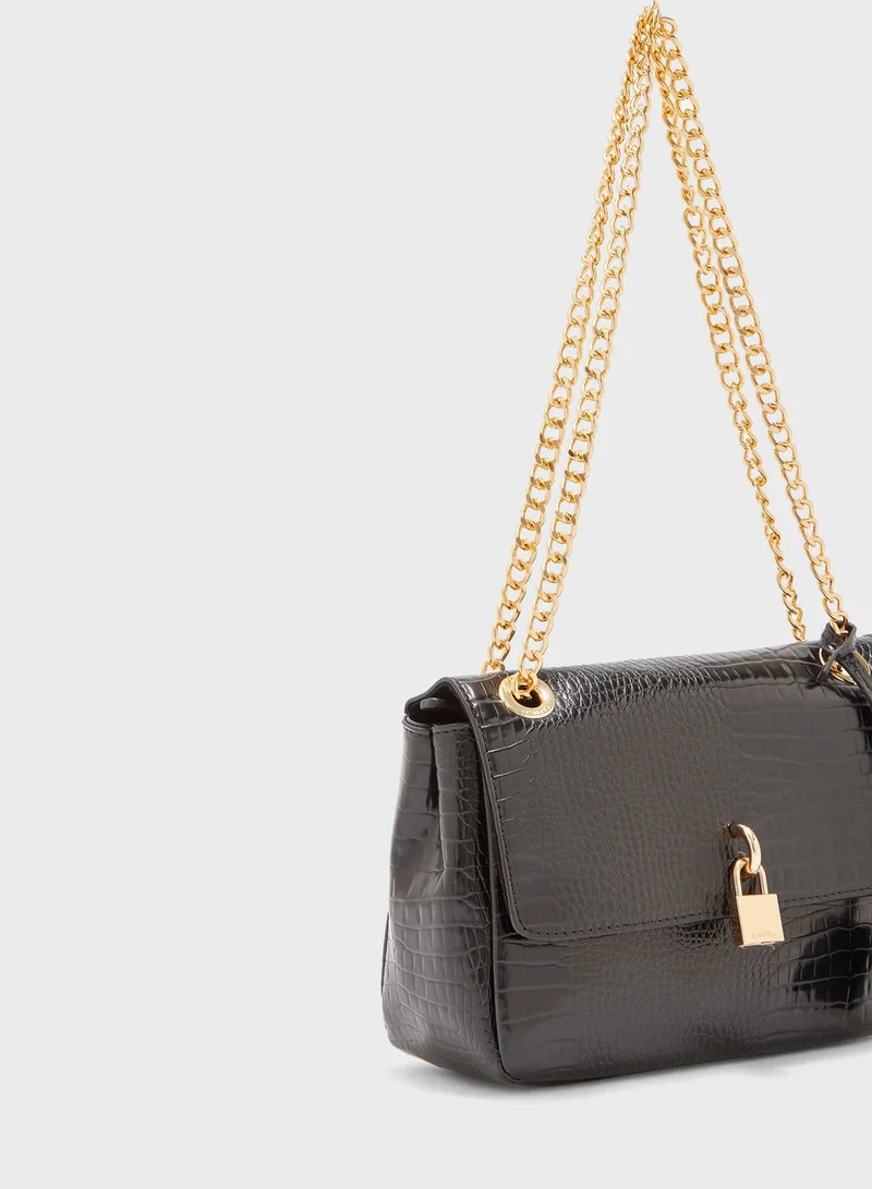 CARPISA Textured Detail Flap Crossbody