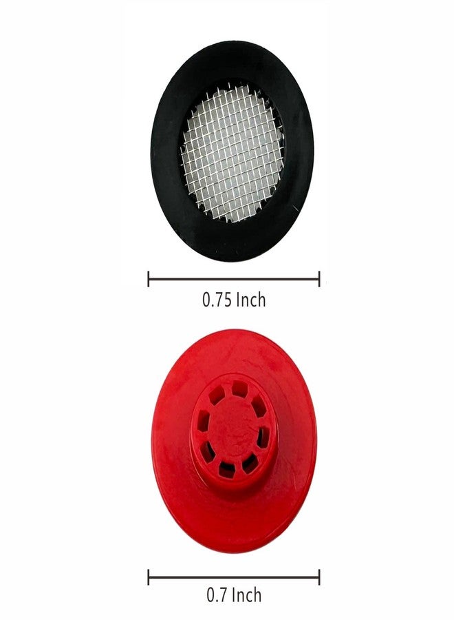 Voolan Shower Flow Restrictor Set - Fixed Showerhead Replace Parts -1.8 and 2.5GPM Flow Reducer Limiter + 2 Filter Gaskets + 5 Soft Silicone Nozzles For Shower Head Replacement - Image 3