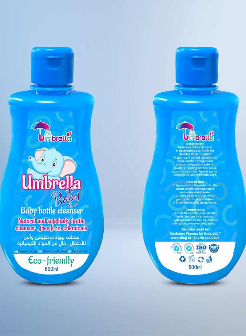 امبريلا منظف الزجاجات والحلمات 500 ملليلتر - Image 1