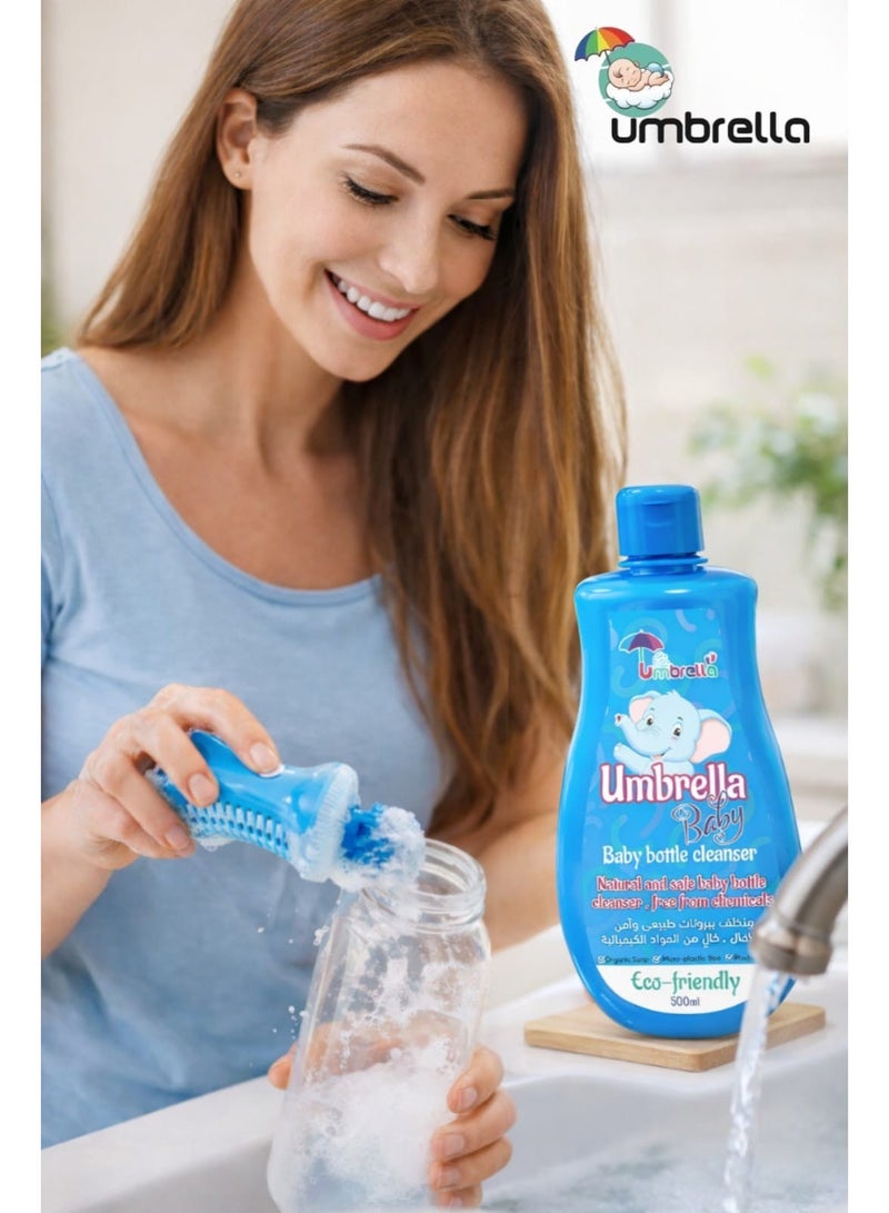 امبريلا منظف الزجاجات والحلمات 500 ملليلتر - Image 2