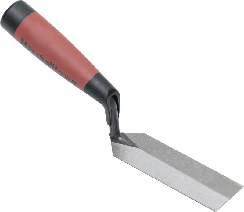 MARSHALLTOWN Margin Trowel, 8 x 2 Inch, Spread Mortar and Tile Adhesive, Durable High Carbon Steel, DuraSoft Handle, Tile Trowel, Made in The USA, 58D - Image 1