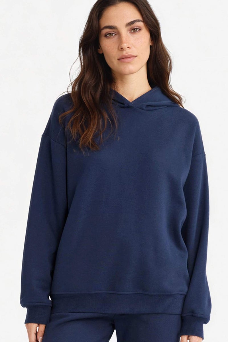 DeFacto Relax Fit Basic Thick Hoodie - Image 1