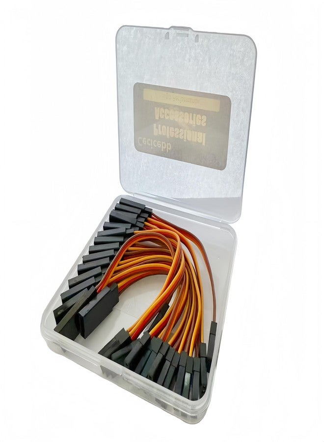 Cecicebb 3-Pin Servo Extension Cable,Wire Cord Female to Male Lead Wire Connector JR for RC Car Airplanes Remote Control 15 Pieces - Image 5