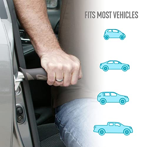 Stander Metro Car Handle Plus, Portable Vehicle Support Grab Bar, Standing Assist Mobility Aid, Includes LED Flashlight - Image 4