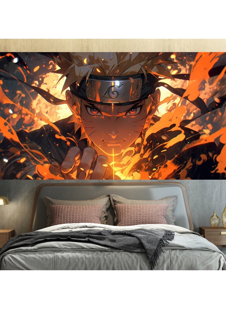 KUYING New Naruto Anime Background Cloth 
