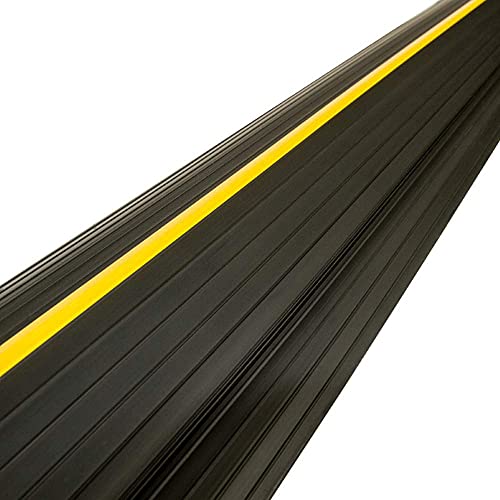 Weather Defender 20'8"/6.3m Weather Defender® XL | Ultimate Garage Door Threshold Seal Kit with Adhesive & Garage Door Bottom Weather Stripping - Image 5