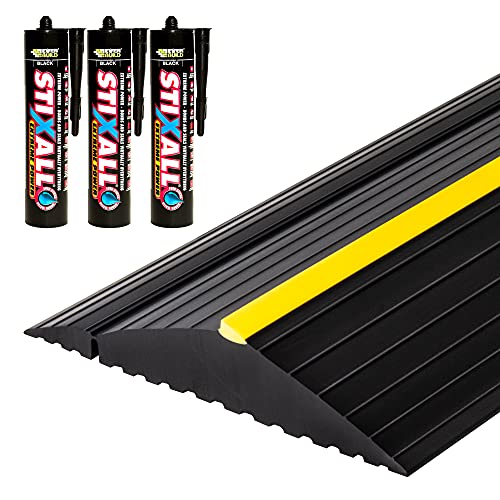 Weather Defender 20'8"/6.3m Weather Defender® XL | Ultimate Garage Door Threshold Seal Kit with Adhesive & Garage Door Bottom Weather Stripping - Image 1