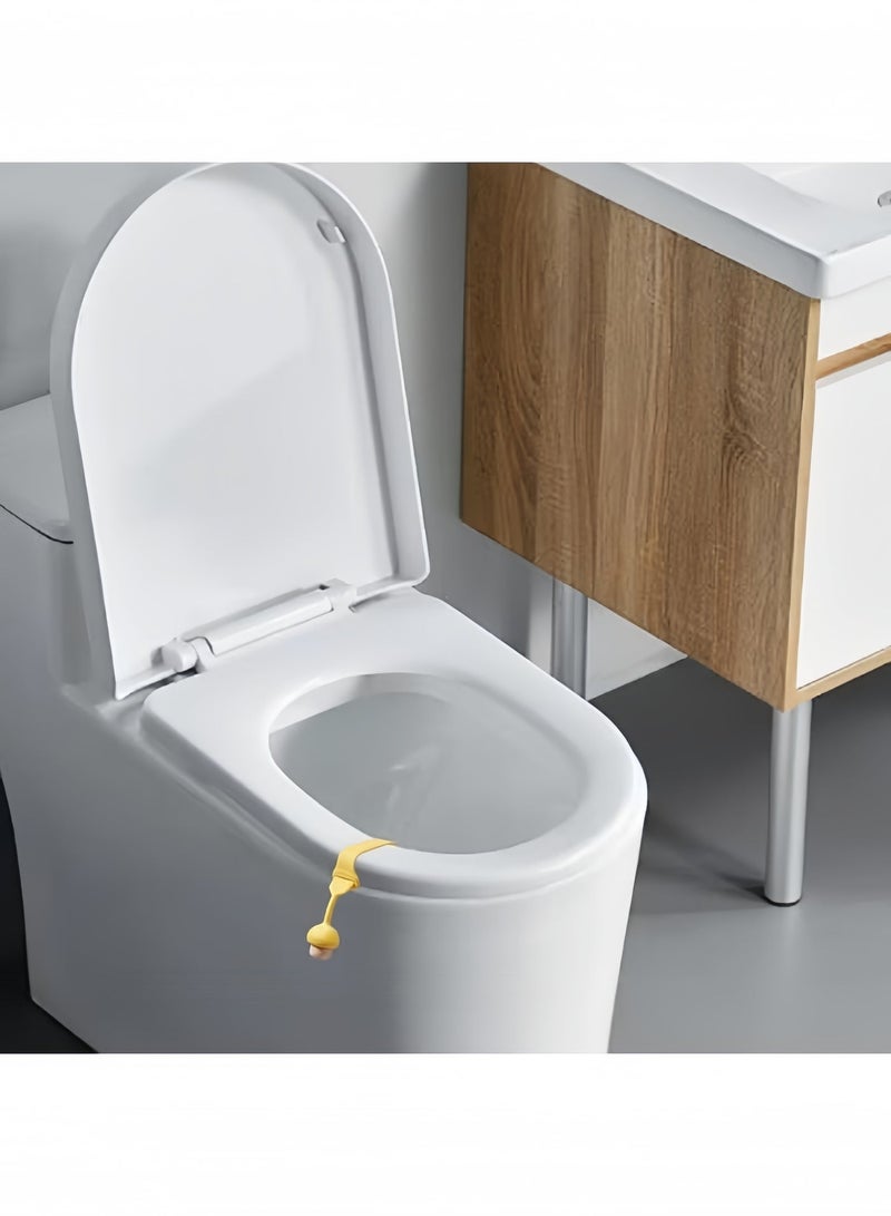 ecoco Toilet Lid Holder, Anti Hand Dirty, Child Anti Dirty Handle Toilet Handle Lid Remover - Image 4
