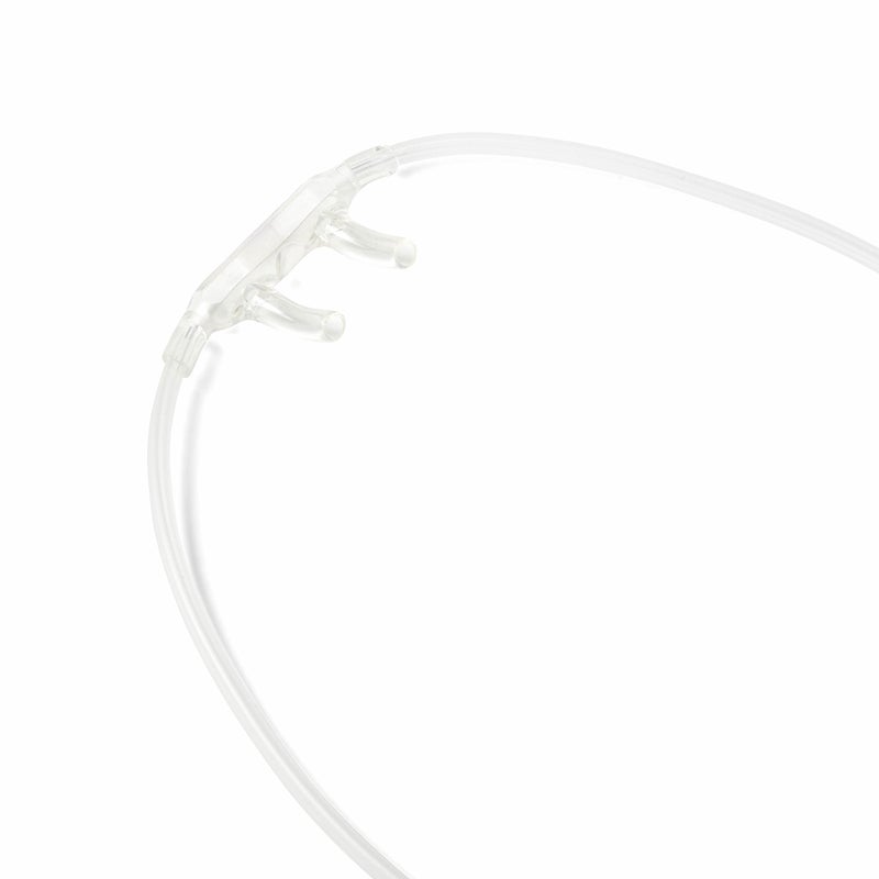 Medline Soft-Touch Nasal Oxygen Cannula, Standard Connector, 4-ft. Tubing Length, Adult Size, Pack of 50 - Image 4