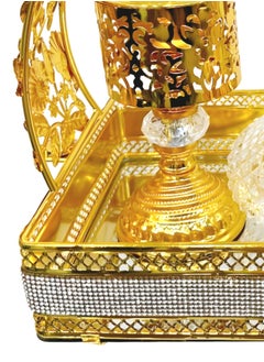 Bosidin Elegant Design Incense Burner Set Arabic Oud Censer Bakhoor Perfume Holder for Home and Office Fragrance  - Image 2