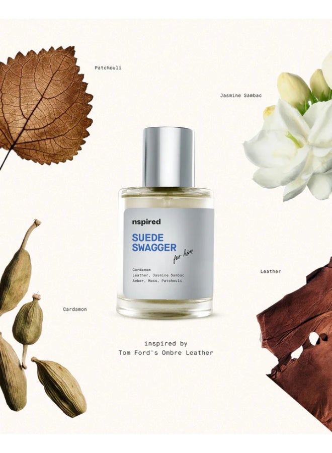 عطر إنسبايرد بيوتي سـويد سـواجر للرجال – جلد عنبر