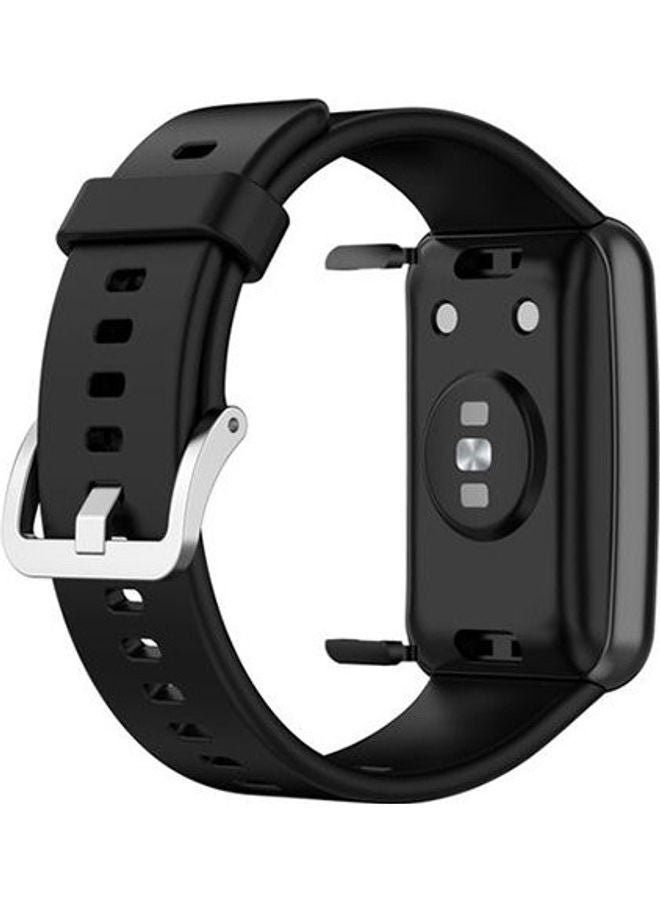 NIBEMINENT Wristband For Huawei Watch Fit Black - Image 3