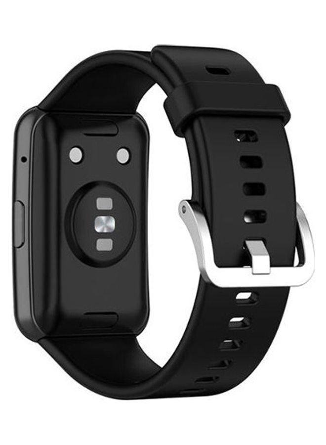 NIBEMINENT Wristband For Huawei Watch Fit Black - Image 5