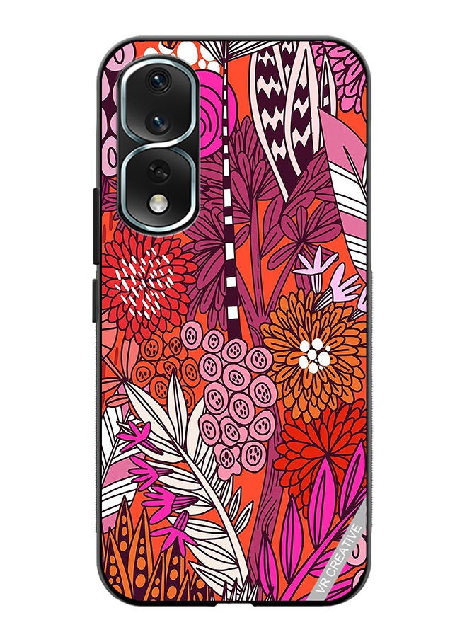 VR CREATIVE Protective Case Cover For Honor 80 Pro Flowers Design Multicolour - Image 1