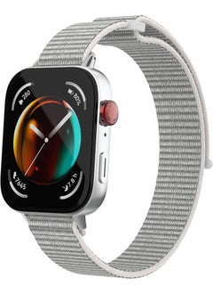 ZORE Huawei Watch Fit 3 Krd-03 Strand Strap-White  - Image 1