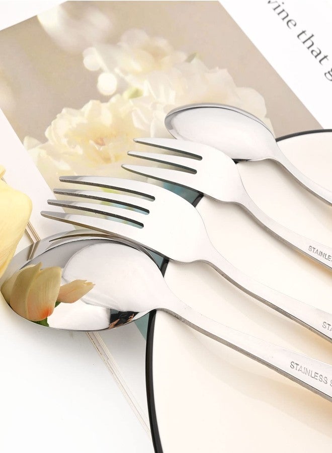 Snplowum Espresso Spoons, 8-piece Mini Coffee Stainless Steel Spoons Bistro Small Spoons for Dessert, Tea, Appetizer, Dessert Spoons, 5.8-inch Flatware Teapoons - Image 5