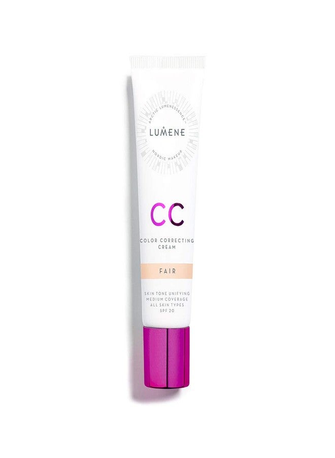 Lumene NEW Lumene CC Cream 6 in 1 Medium Coverage for all Skin Types SPF 20 Fair - Image 1