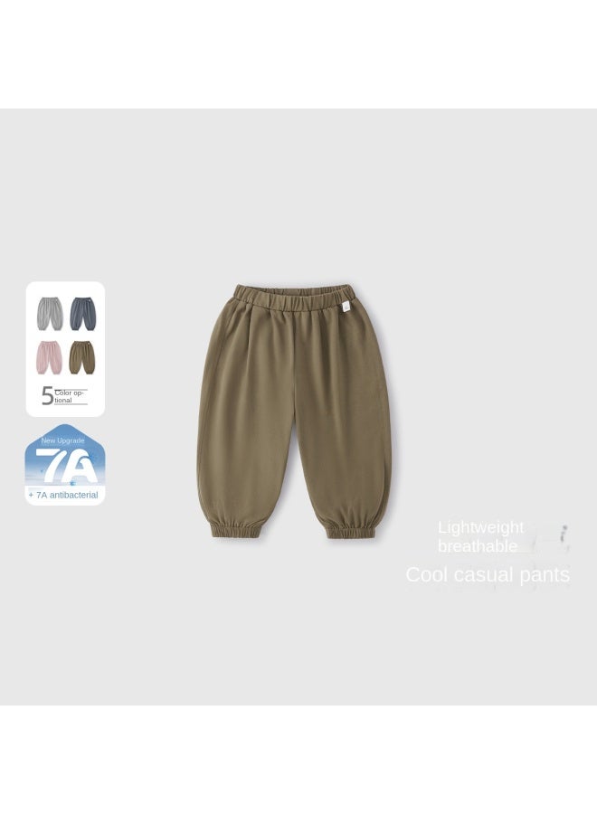 JELLYBABY Casual Mosquito-repellent Pants】summer Unisex Versatile Outdoor Sports Comfortable Air-conditioning Ice-cool Pants - Image 1