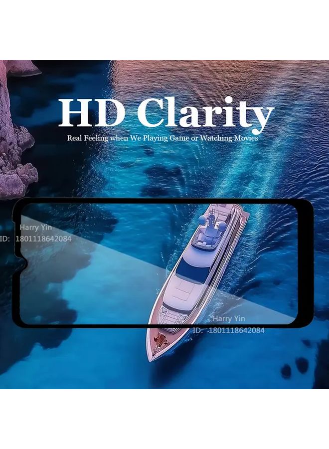 واقي شاشة زجاجي مقوى عالي الجودة من Black Edge، عبوة من 3 قطع لهاتف Galaxy F42 5G - Image 3