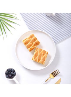 General Ins Nordic Style Striped Dining Cloth Food Photography Placement Photography Props Background Cloth Decoration Ornaments-Light Source Color:CB260 Gray Striped Cloth  - Image 3