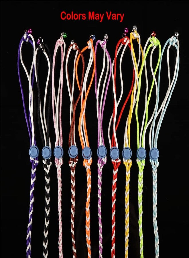 VTurboWay 3 Pack Adjustable Hamster Leash Harness with Bell for Lead Walking Pet Hamster Gerbil Rat Mouse Harness (Colors May Vary) - Image 4