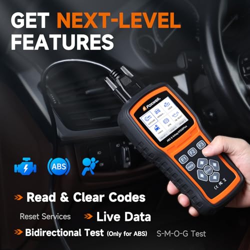 FOXWELL NT630 Plus OBD2 Scanner with ABS and SRS, 2025 ABS Auto Bleed Scan Tool Brake SRS Scanner Live Data, Car Code Reader Diagnostic Tool Bidirectional Scanner with SAS Oil Light - Image 2