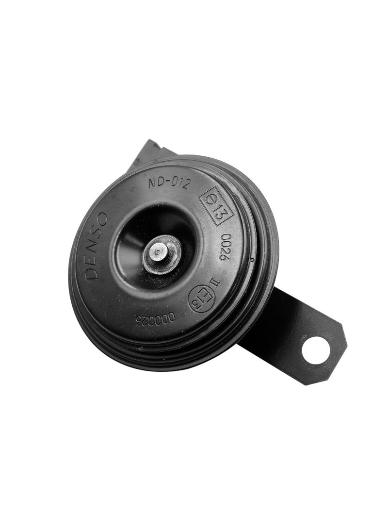 Denso 12V Electric Loud Horn Set High Performance Dual Tone Waterproof Durable Universal Fit for Cars Trucks and Motorcycles  - Image 2