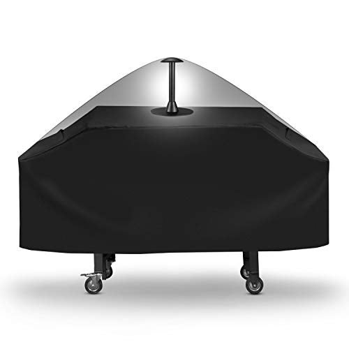 SunPatio Griddle Cover 36 Inch, Compatible for Blackstone 36" Griddle Cooking Station, Camp Chef etc., Outdoor Heavy Duty Waterproof 4 Burner Flat Top Gas Grill Cover with Support Pole - Image 1