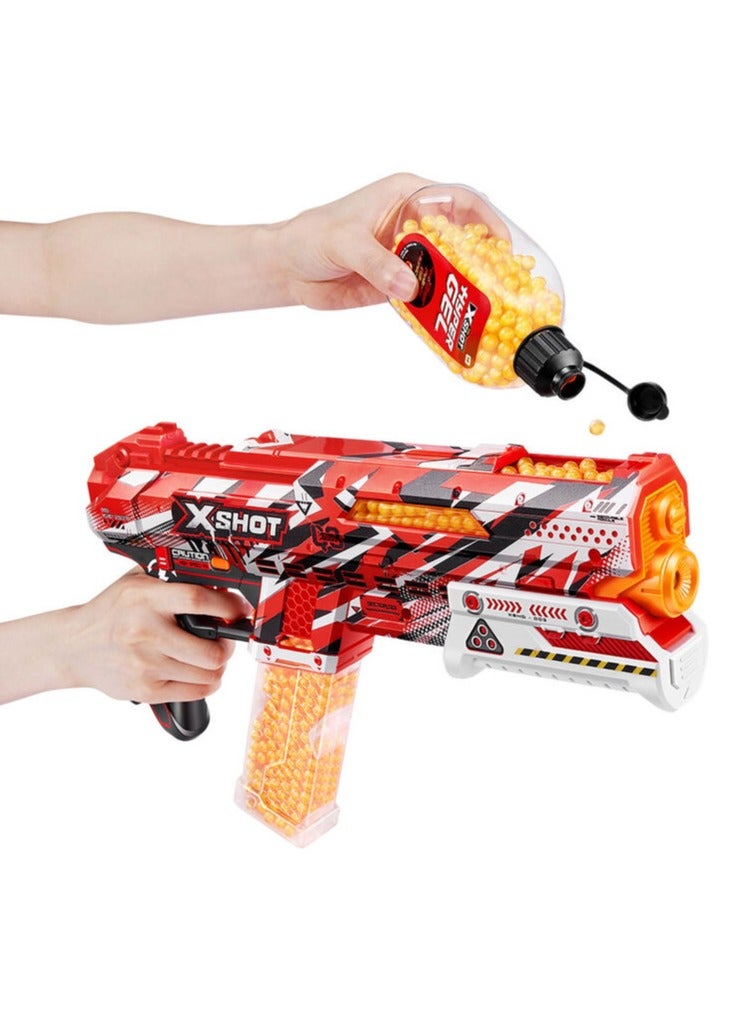 x_shot مسدس هايبر جيل صغير مع ٥٠٠٠ كرة جل - Image 5