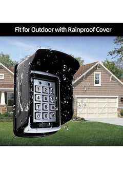 XiuWoo RFID Metal Access Control Keypad Waterproof Rainproof Cover Outdoor Door Opener Electronic Lock System Cover EM4100 Keychains  - Image 2