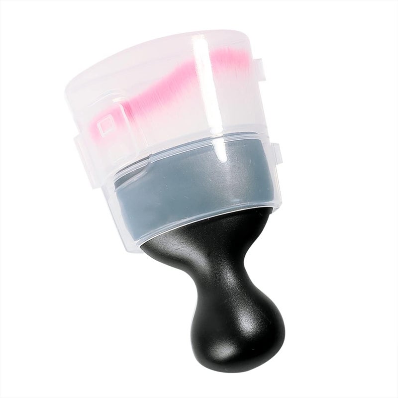AOCISKA Car Interior Detailing Brush - Black & Pink - Image 3