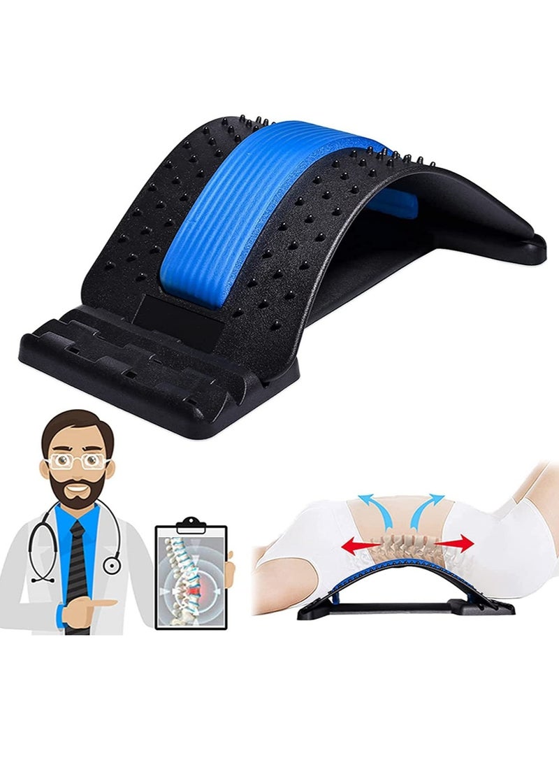 إسكدنيا جهاز شد الظهر، جهاز دعم أسفل الظهر، جهاز تدليك الظهر متعدد المستويات، جهاز شد الظهر القطني، لمن يعانون من آلام عرق النسا وأسفل الظهر والظهر - Image 2