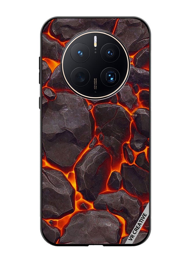 VR CREATIVE Protective Case Cover For Huawei Mate 50 Pro Mattle Paint Texture Design Multicolour - Image 1