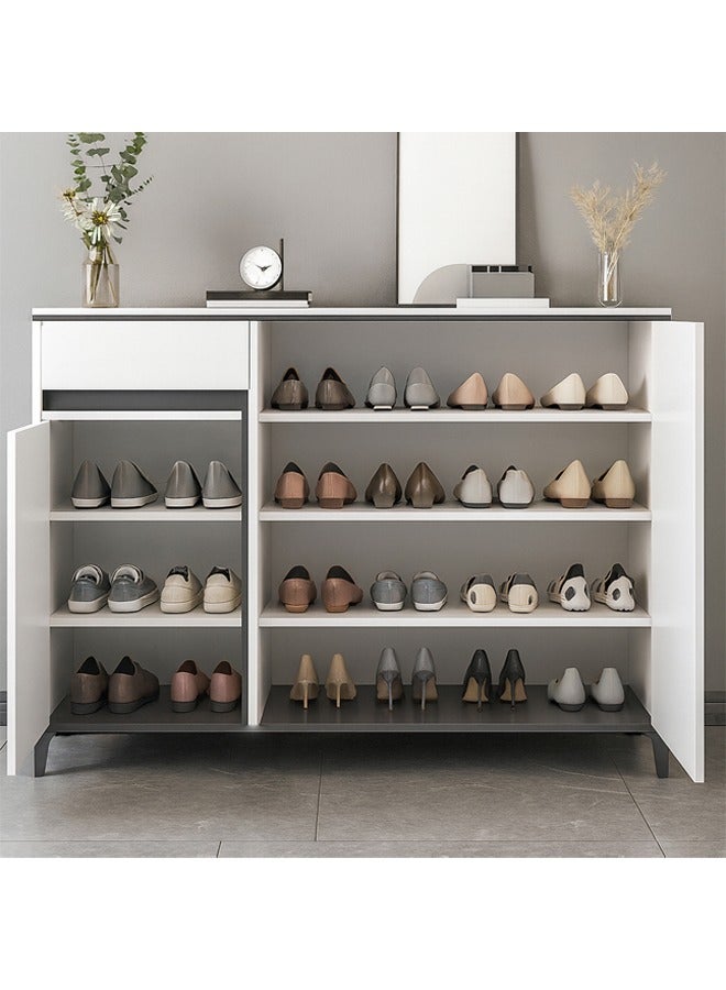 إن كي أكس خزانة أحذية فاخرة متعددة الوظائف مع أدراج تخزين للمدخل بطول 120 سم - Image 3