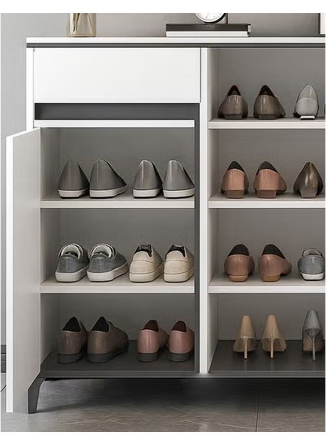 إن كي أكس خزانة أحذية فاخرة متعددة الوظائف مع أدراج تخزين للمدخل بطول 120 سم - Image 5
