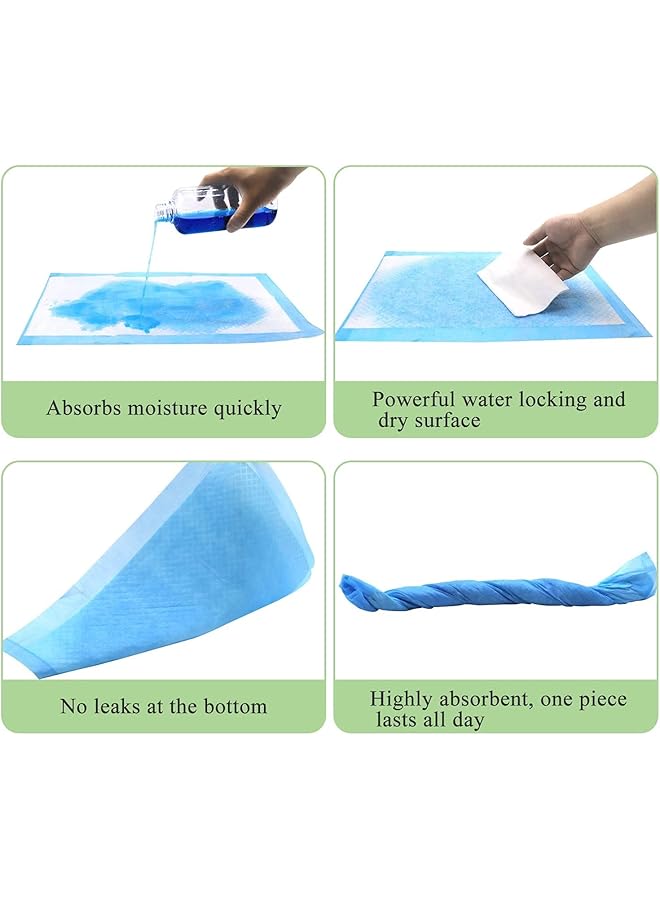 إيروريكس عبوة من 100 قطعة من وسادات تغيير الحفاضات للاستخدام مرة واحدة، وسادات داخلية للاستخدام مرة واحدة، ووسادة تغيير الحفاضات المقاومة للماء - Image 5