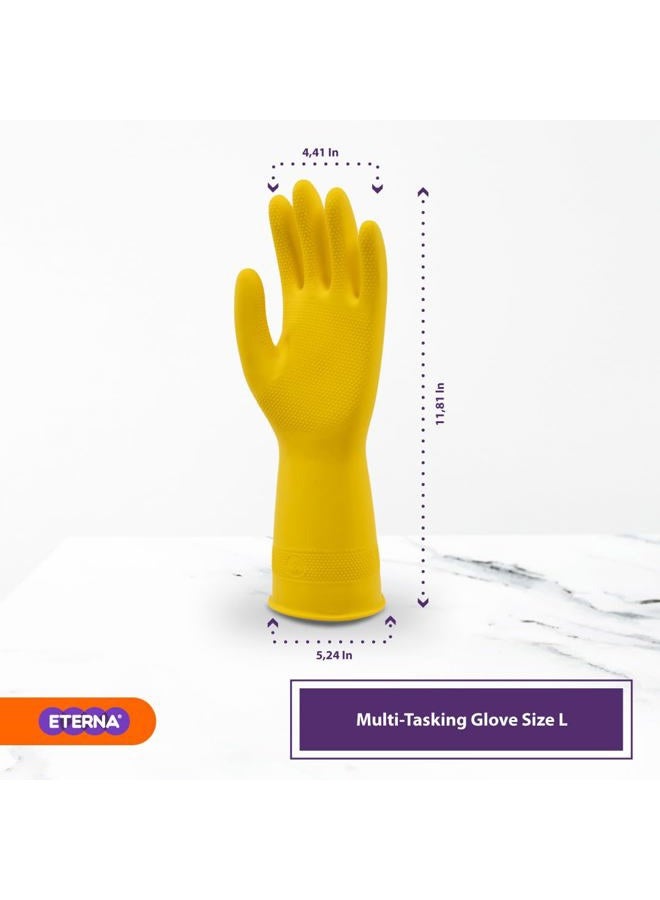 ETERNA Multitasking Gloves, Size L, Gloves for Kitchen, Laundry and Household Cleaning, 1.98 Oz (Pack of 1) - Image 5