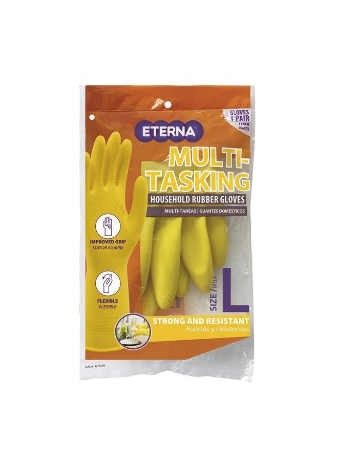 ETERNA Multitasking Gloves, Size L, Gloves for Kitchen, Laundry and Household Cleaning, 1.98 Oz (Pack of 1) - Image 1