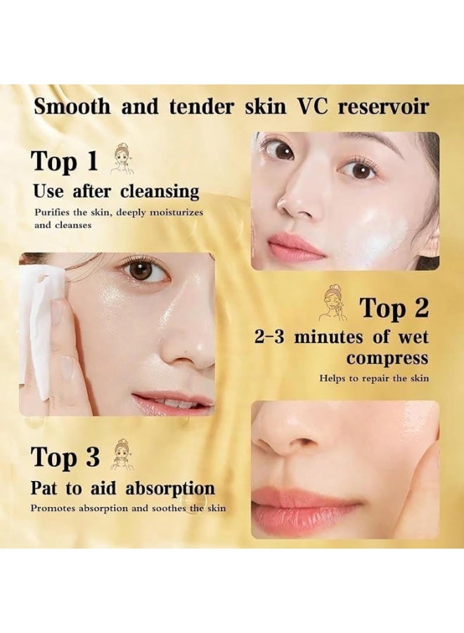 في كير تونر VC للتبييض المكثف، تونر فيتامين سي، تونر مرطب بفيتامين سي، مكونات ترطب البشرة بعمق وتعزز مرونتها 500 مل - Image 4