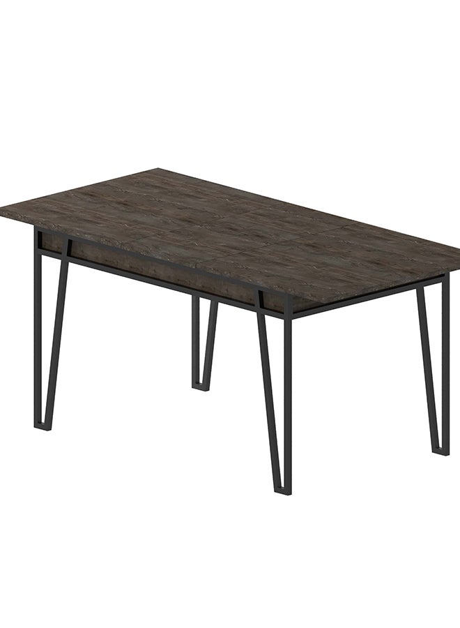 Mourah Home Pal Extendable Dining Table - Dark Brown - 2 Years Warranty  - Image 3