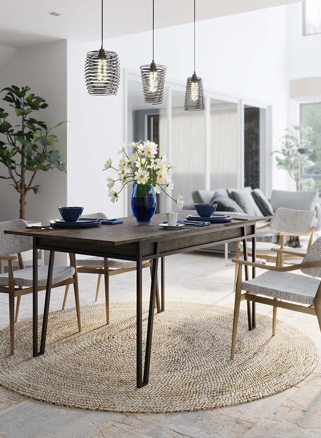 Mourah Home Pal Extendable Dining Table - Dark Brown - 2 Years Warranty  - Image 2