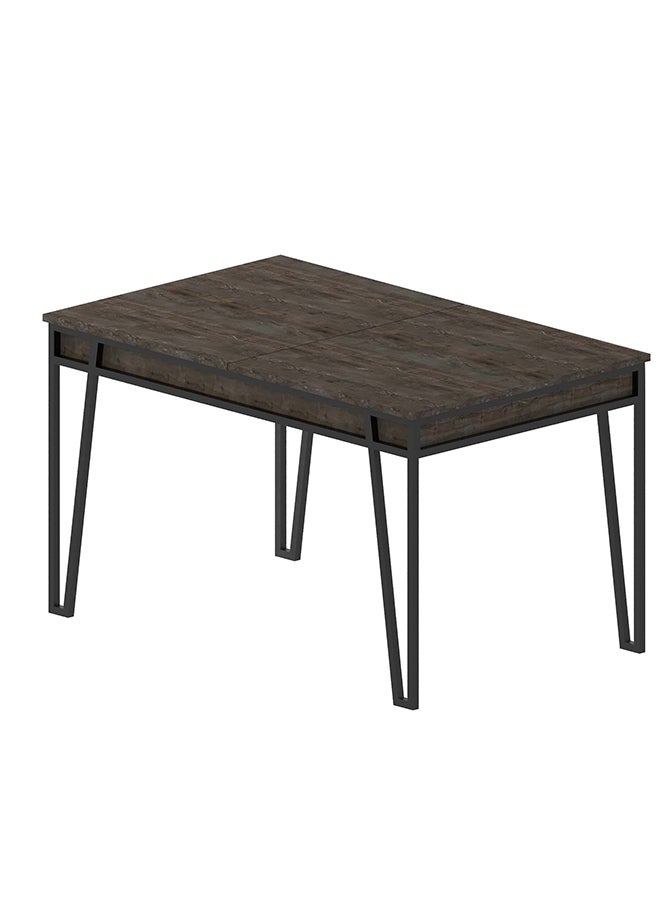 Mourah Home Pal Extendable Dining Table - Dark Brown - 2 Years Warranty  - Image 4