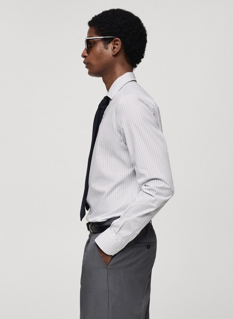 Mango Man Vecchia Long Sleeve Regular Fit Shirt  - Image 3